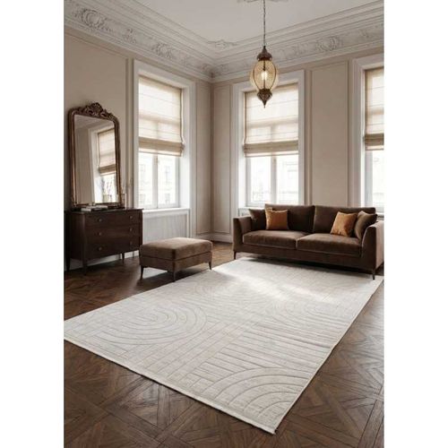 Tapis Herat 100 Blanc - 200x290 Cm