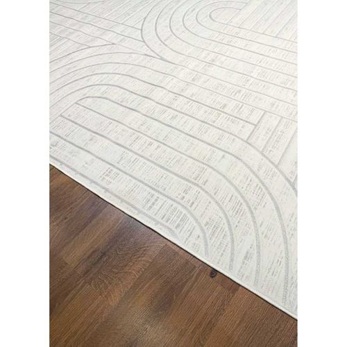 Tapis Herat 100 Blanc - 80x300 Cm