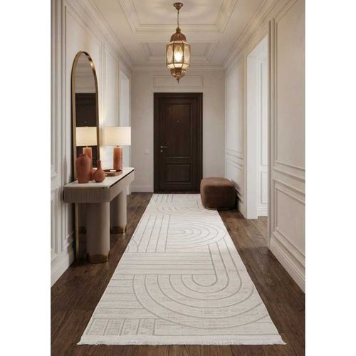 Tapis Herat 100 Blanc - 80x140 Cm