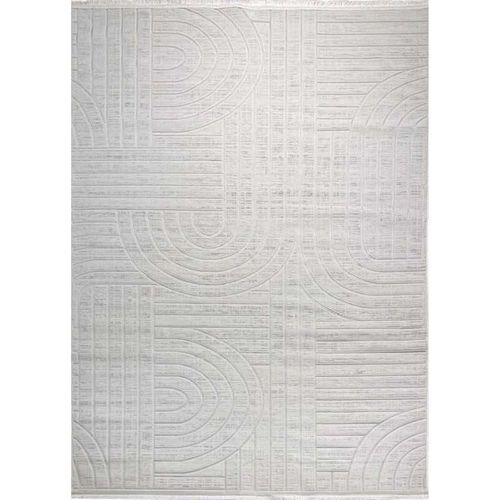 Tapis Herat 100 Blanc - 80x140 Cm