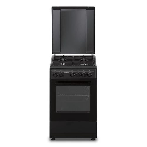 Cuisinière Gaz - Oceacg50gb - 4 Feux - L49,8 Xp61 Xh 86 Cm - Noir