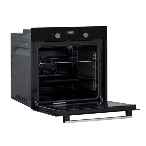Four Encastrable Catalyse - Chaleur Pulsée - F80cbix - Noir Et Inox - L59,5 X H59,6 X P 54,68cm