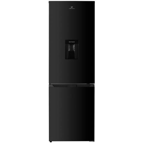 Réfrigérateur Congélateur Bas 251l - Total No Frost(sans Givre) - Noir - Classe D - L 55 Cm X H 180