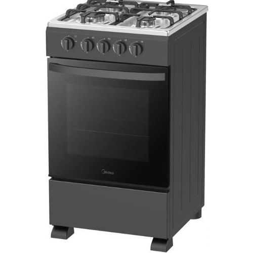 Cuisiniere à Gaz - Oceacg5055gb - 4 Feux - 7700 W - Noir