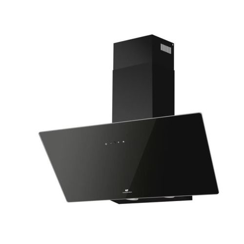 Hotte Décorative Inclinée - Cehdi90b - à +++ - L90 Cm - Noir