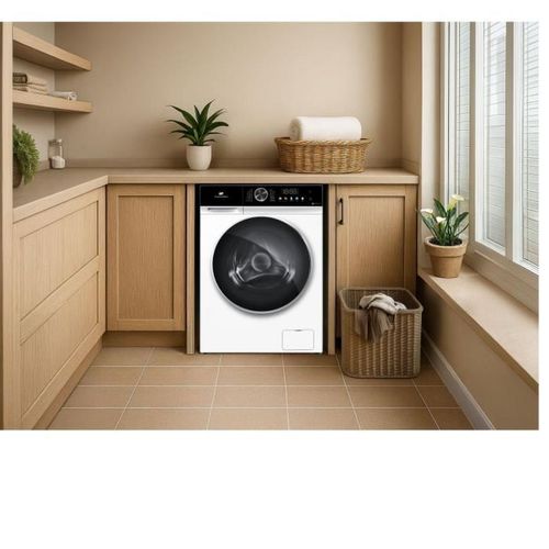 Lave-linge Séchant - Cels106w - 10kg / 6kg - Moteur Induction Directe - 60 Cm - 1200 Trs/min - Blanc