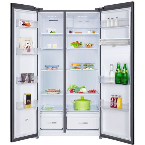 Réfrigérateur Américain - Cera505nfbd - 503 L - Total No Frost (sans Givre) - Classe D - L92 X H177