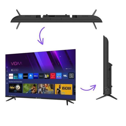 Téléviseur Qled 43'' (109 ) - Uhd 4k - Smart TV - Celed43svqld25b6