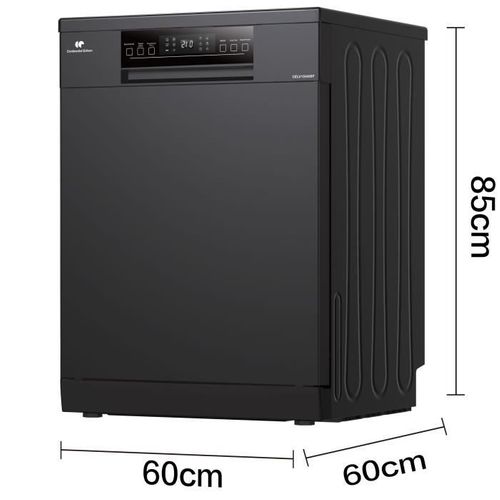 Lave-vaisselle Pose-libre - Celv1544ibp - 15 Couverts - Inverter - 60 Cm - 42 dB - Noir Mat