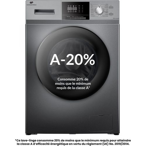 Lave-linge Hublot - Cell12140isp - 12kg - Induction - 60 Cm - 1400 Trs/min - Silver