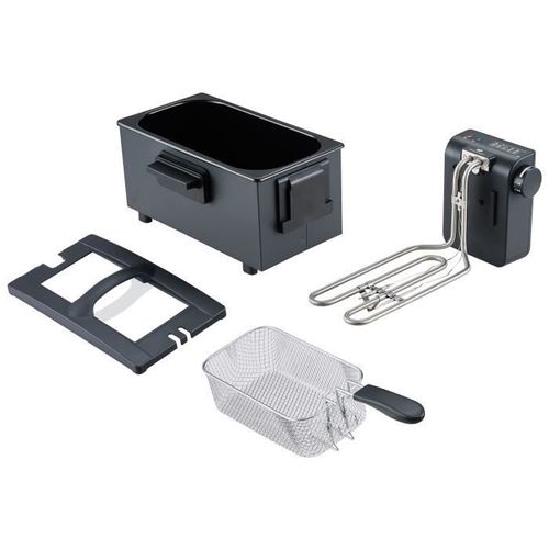 Friteuse - Cefr3blk - 3 L - 2000 W - 1 Panier - Noir