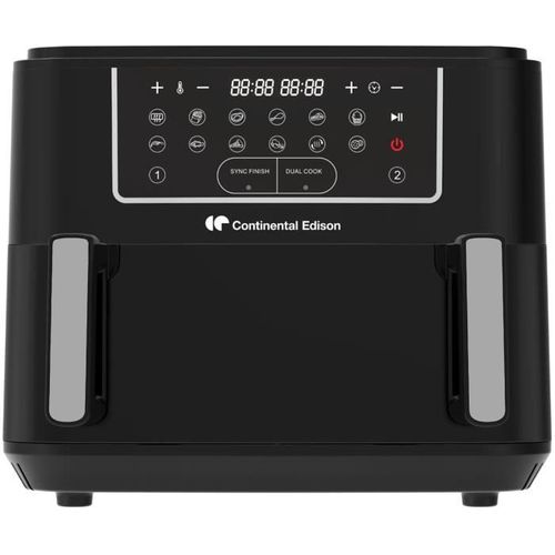 Friteuse à Air Sans Huile - Cefr2400tb - 2600 W - 10,5 L - Noir