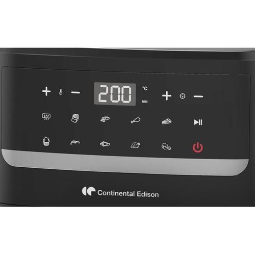 Friteuse à Air Sans Huile - Cefr240092l - 1800 W - 9,2 L - Noir