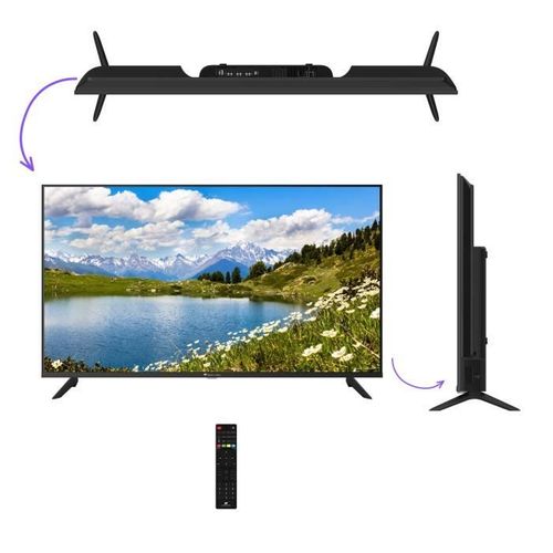 TV LED Fhd - 40“ (102 Cm) - 2xhdmi, 2xusb - Noir - Celed40fhd25b7