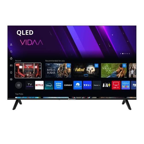 Téléviseur LED QLED - 50“ (127 Cm) - 3xhdmi - 2xusb - Noir - Celed50svqld25b6