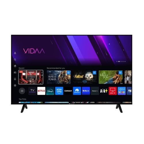 TV LED Uhd - 55“ (139 Cm) - 3xhdmi - 2xusb - Noir - Celed55sv2ud25b6