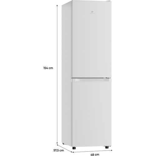 Réfrigérateur Congélateur Bas - Cefc193nfw3 - Classe E - 193 L - L48 X P57,5 X 154cm - Blanc