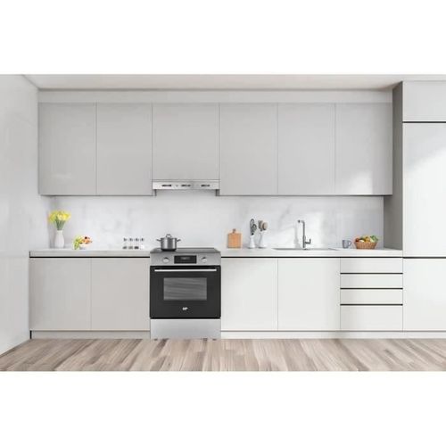 Cuisiniere Induction - Ceci60fps - 3 Feux - L60 X H85 X P60 Cm - Silver