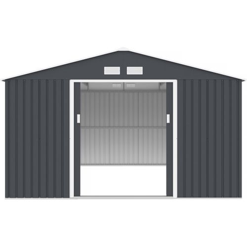 Abri De Jardin Métal "vegas"- 15 M² - Gris