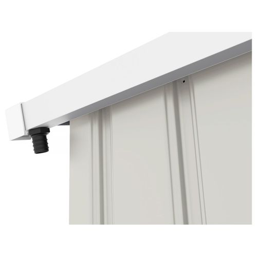 Abri De Jardin Métal "nebraska" - 5,29m² Avec Gouttière