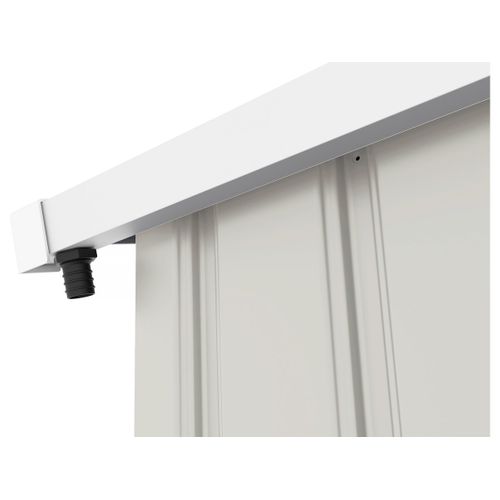 Abri De Jardin Métal "nebraska" - 4,07m² Avec Gouttière