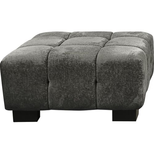 Ottoman "foch" - 84 X 84 X 43 Cm - Gris