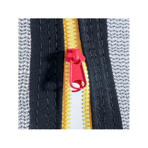 Trampoline Avec Filet Intérieur "jumper" - D. 4,88 M - Gris