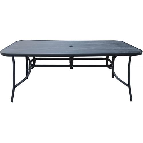 Table De Jardin "cordoba" - Phoenix - 8 Places - Gris Effet Marbre