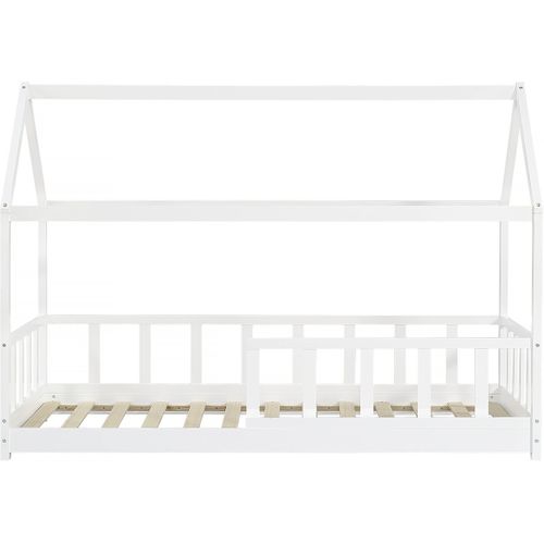Lit Cabane Pour Enfant "mila" - 90 X 190 Cm - Blanc