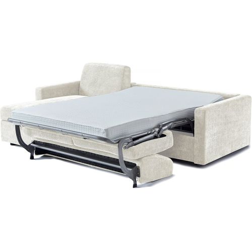 Canapé D'angle Réversible Convertible Express En Tissu "celia" - 3 Places  - Beige