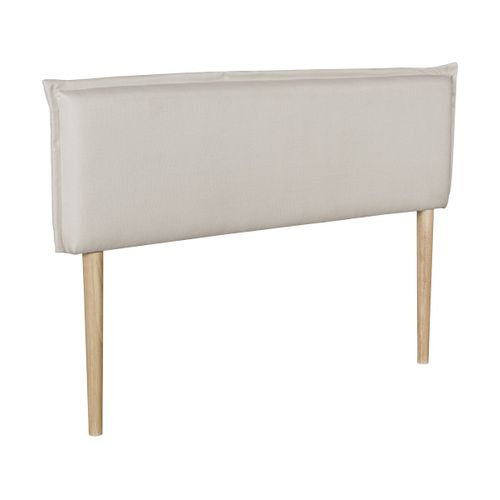 Tête De Lit "jessica" En Lin - 160 Cm - Beige