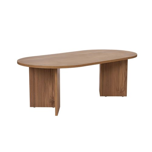 Table Basse En Bois "sable" - 60 X 119 X 40 Cm - Chêne