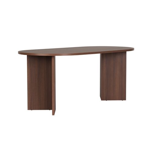 Table à Manger En Bois "sablin" - 180 X 89 X 75 Cm - Noyer