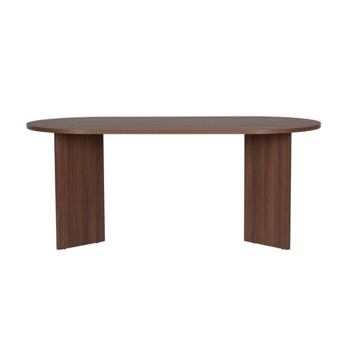 Table à Manger En Bois "sablin" - 180 X 89 X 75 Cm - Noyer