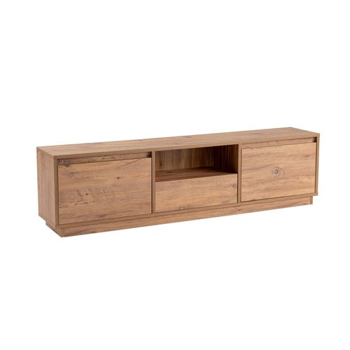Meuble TV En Bois "vanguard" - 160 X 29 X 42 Cm - Pin Atlantique
