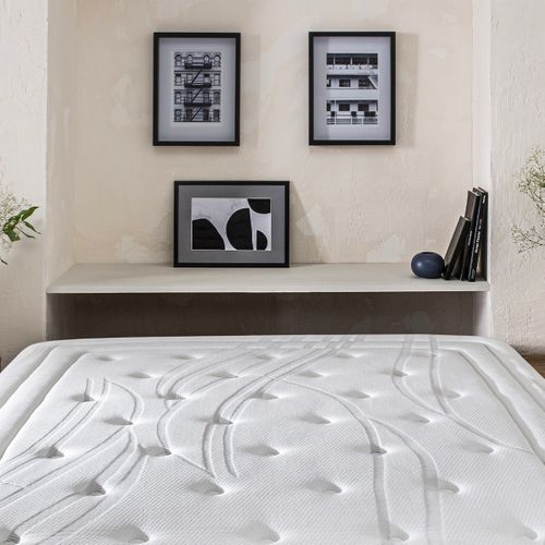 Matelas Ressorts Privilège 200x220 Cm Accueil Mousse Hypersoft