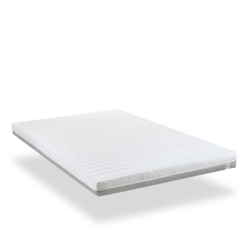 Ensemble Matelas Mousse 90x190 Cm VENUS Epaisseur 12 cm + Sommier Métal