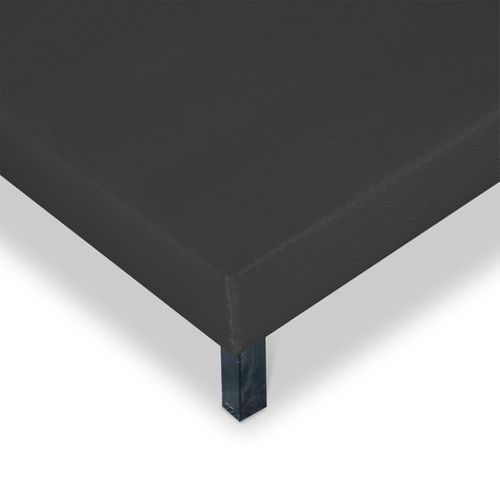 Jeu De 2 Sommiers Tapissiers Capucine 2x70x190 Ep. 13 Cm Gris (pieds Inclus)