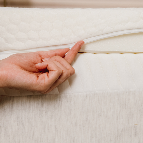 Surmatelas Bambou Souple - 8cm - Déhoussable - 160 X 200 (cm)