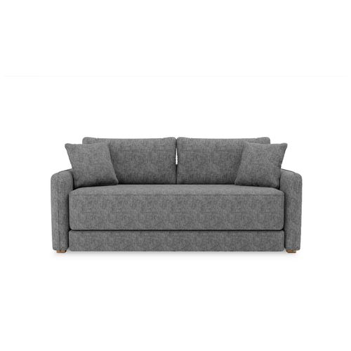 Canapé Lit Convertible 3 Places Déhoussable Gris Neo