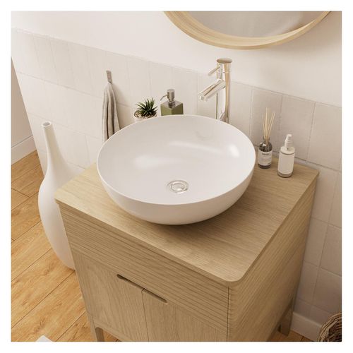 Meuble Vasque Robinet Et Miroir Alaska