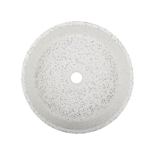 Vasque à Poser Ronde En Terrazzo 36cm
