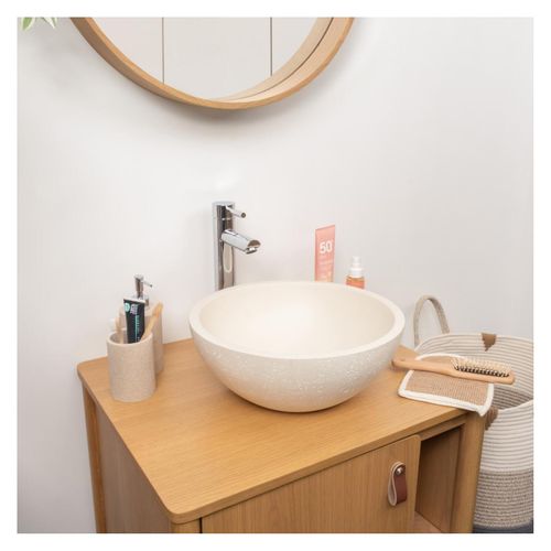 Vasque à Poser Bol Flore 36,2x36,2cm