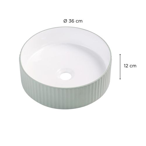 Vasque à Poser Ronde Nela 36 X 36 Cm