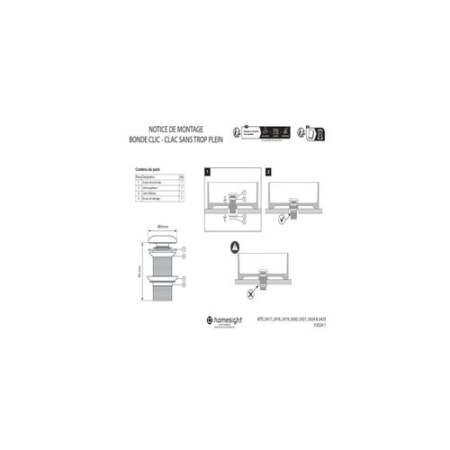 Bonde Clic-clac En Béton James