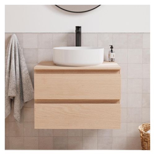Ensemble Meuble Simple Vasque Sorrento 60 Cm + Vasque
