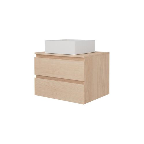 Ensemble Meuble Simple Vasque 60 Cm Sorrento + Vasque