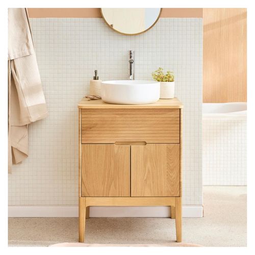 Ensemble Meuble Simple Vasque Alaska 60cm + Vasque