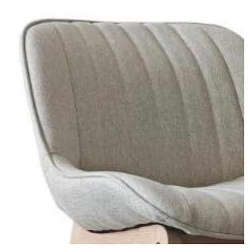 Lot De Chaises Mellow D'îlot Et Bar En Chêne Et Assise Tissu 65cm