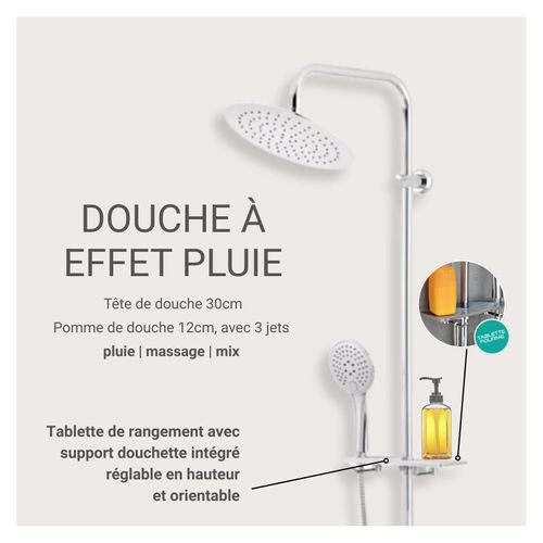 Colonne De Douche Chromée Soma